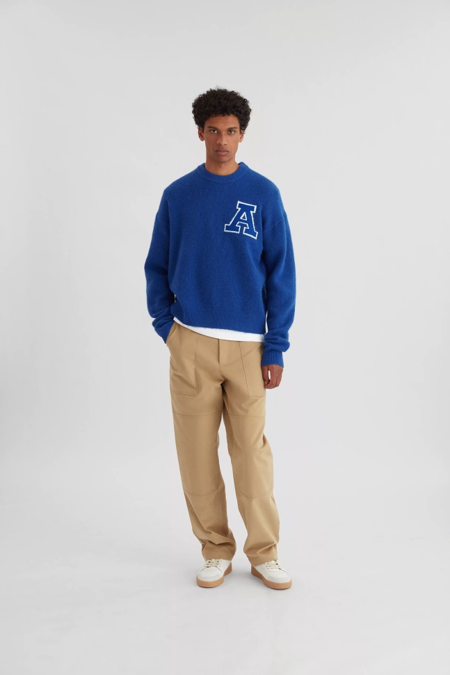 Axel Arigato Team Sweater Klein Blå