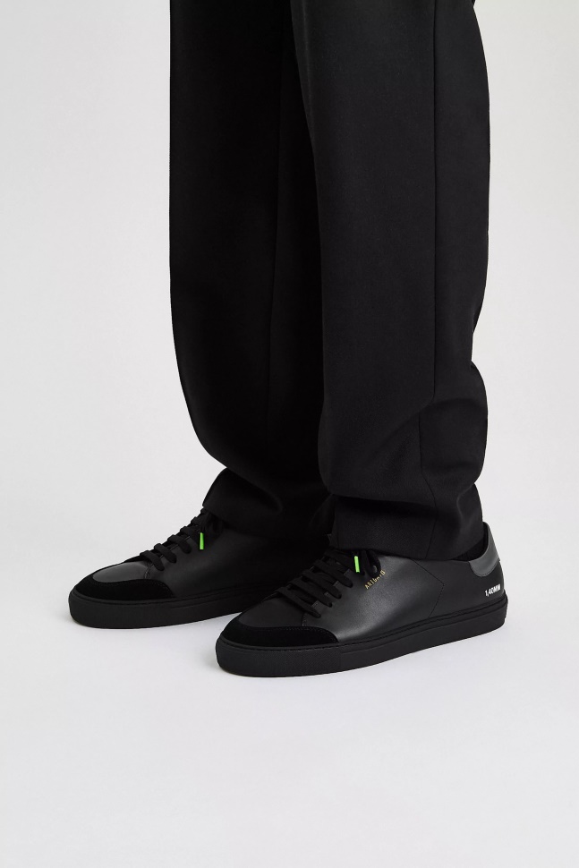 Axel Arigato Clean 90 Triple Sort Grå Orange