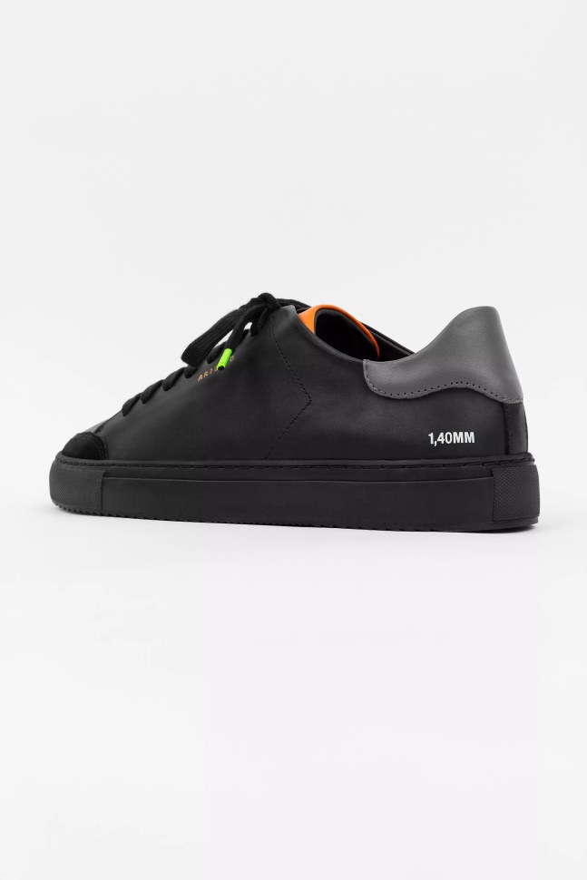 Axel Arigato Clean 90 Triple Sort Grå Orange