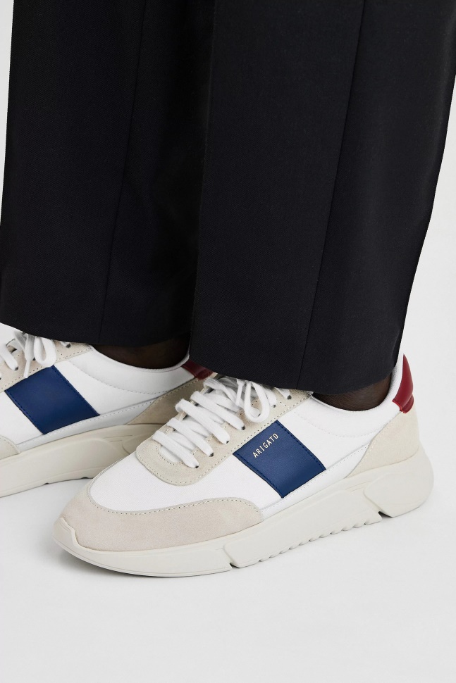 Axel Arigato Cremino Blå Hvid Genesis Vintage Løber