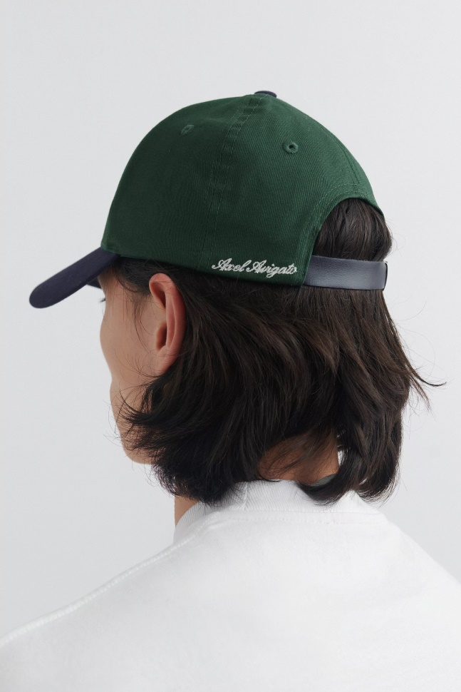 Axel Arigato Signature Cap Mørkegrøn Navy