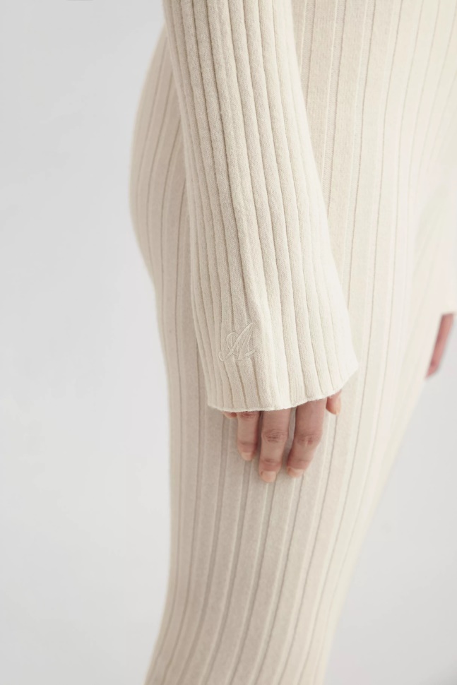 Signatur Flare Bukser Ecru Axel Arigato