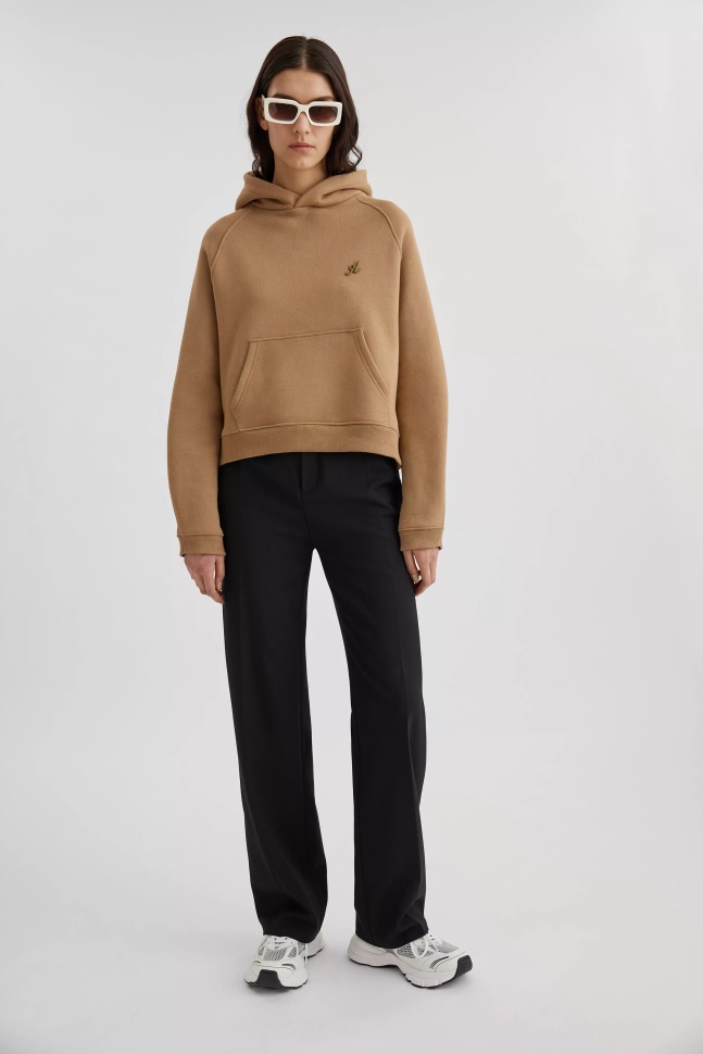 Axel Arigato Rio Cropped Hættetrøje Camel Beige