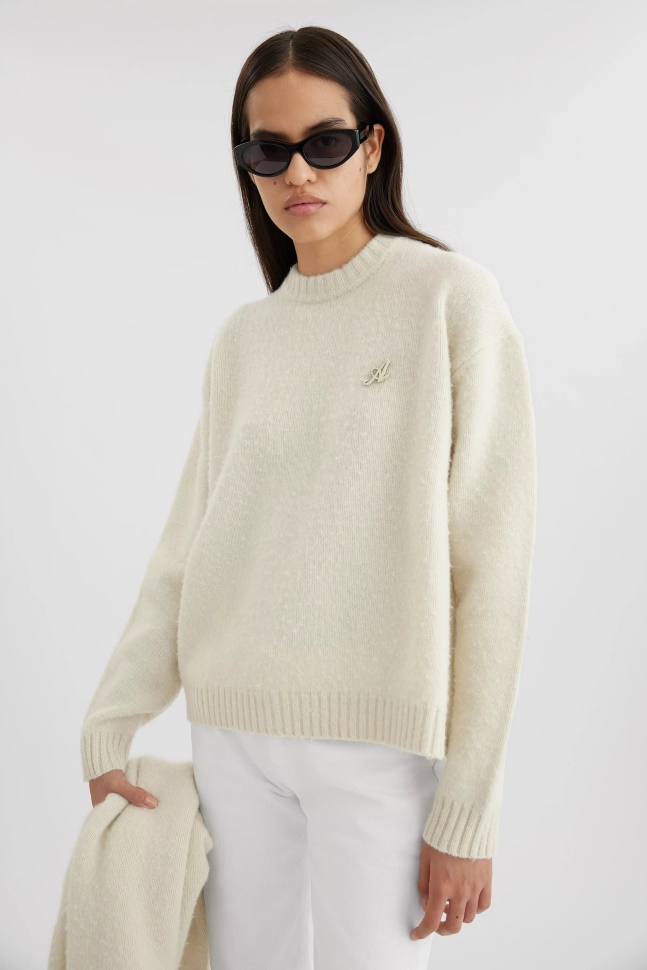 Axel Arigato Ecru Beyond Sweater